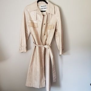 vintage 1970 bill blass trench coat